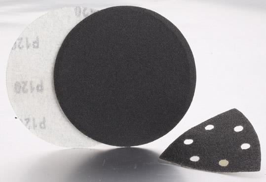 碳化硅拉绒片 PSA自粘式砂盘